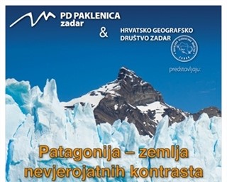 Poziv na predavanje „Patagonija – zemlja nevjerojatnih kontrasta“